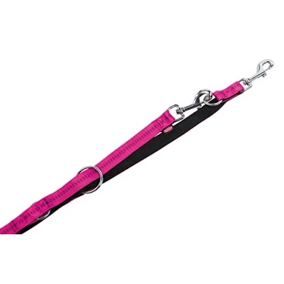 Image of Nobby Soft Grip Dog Leash, 200 cm/20 mm, Purple/Black
