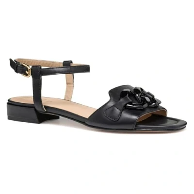 Image of Geox Women&#039;s D New ERAKLIA 15 Slide Sandal, Black, 5 UK