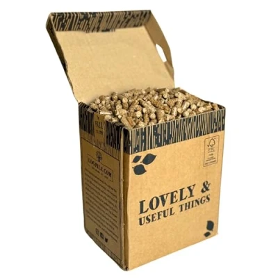 Image of Logpile Hardwood Pellets For Mini Pizza Ovens, 10kg, Perfect Ooni Fyra Pellet Oven, Quick To Light &amp; Easy Use, 100% Natural Chemical Free