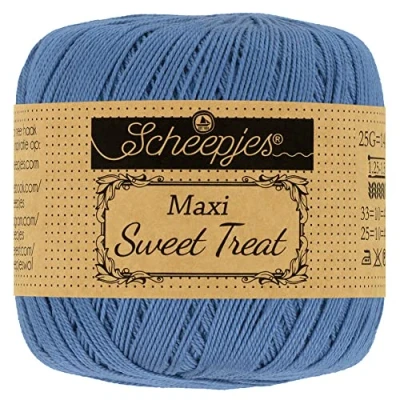 Image of Scheepjes Maxi Sweet Treat 261 Capri Blue Yarn 1x25g