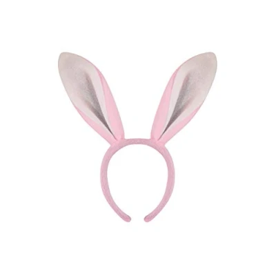 Image of Easter Bunny Headband Ears (ONE SIZE FITS MOST) Cute Bunnies (1x head band) (Pink)