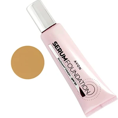 Image of Skin Perfecting Serum Foundation Radiant Finish SPF 30 SUNBEIGE 30ml by Avon