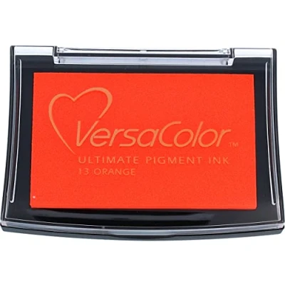 Image of Tsukineko VC013 Versacolor Pigment Ink Pad Orange