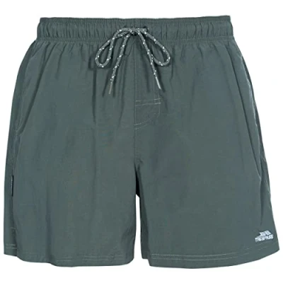 Image of Trespass Men Luena Shorts with Inner Mesh Pant Olive, 2X Large