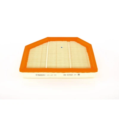 Image of 13727843284, 7843284 Air Filter BOSCH F 026 400 509 37,3mm 235,6mm 213mm Insert BMW: 5 Saloon, 4 Coupe, 3 Saloon