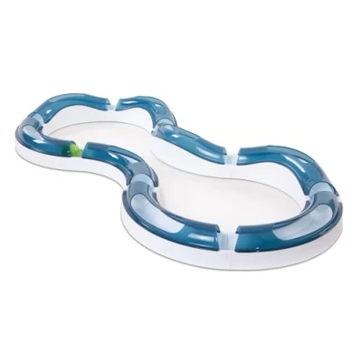 Image of Catit Design Senses Super Roller Circuit, Blue, 8 x 9.5 Inches, All Breed Sizes