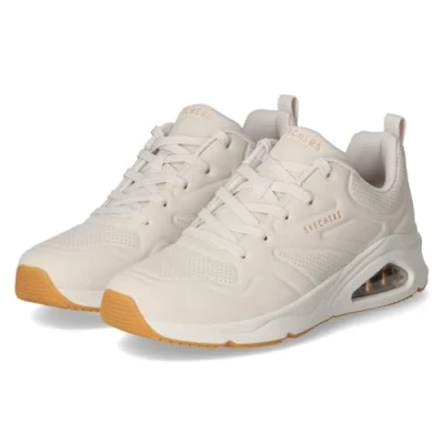 Image of Skechers Women&#039;s TRES AIR UNO Sneaker, White, 5 UK