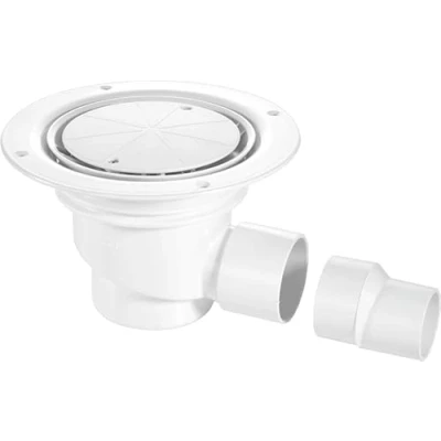 Image of McAlpine Horizontal Shower Gully 75mm Seal TSG1 WH