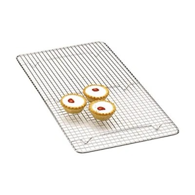 Image of KitchenCraft Chrome Plated Oblong Cake Cooling Tray