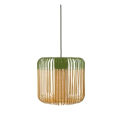 Image of Forestier Bamboo Light M pendant lamp 45 cm green