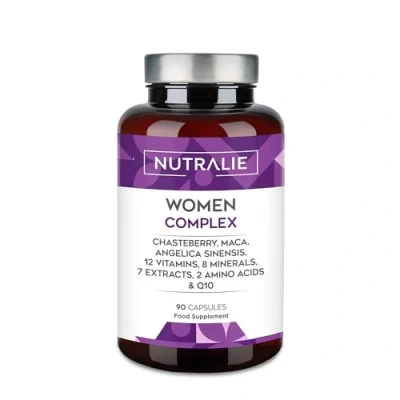 Image of Women Complex Multivitamin with 20 Vitamins &amp; Minerals Vitamin B + C D Energy Skin Bones Hormonal Balance 90 Tablets