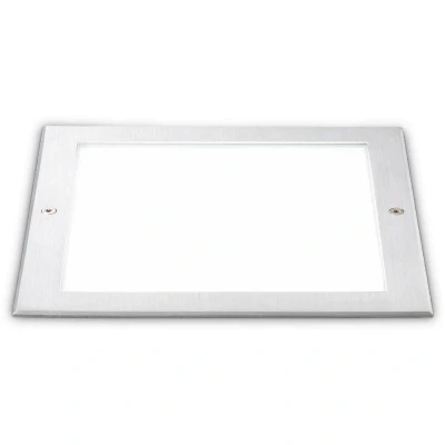 Image of Taurus Integrated LED Outdoor Recessed Ground Light Wide Square Steel 1750Lm 3000K IP67