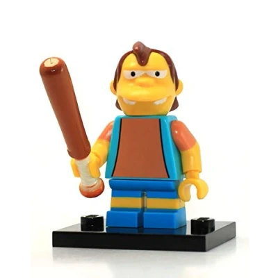 Image of The Simpsons Lego 71005 Simpson Series Nelson Muntz Character Minifigures