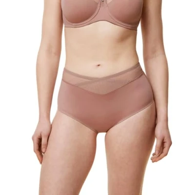 Image of Triumph TRUE Sensation MAXI Shapewear, Women&#039;s, Size: 10, Chocolate mousse