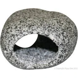Image of Aqua One Round Cave Aquarium Ornament, x Small, 7.5 6.5 5.5 cm, Granite