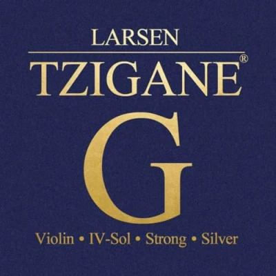 Image of LARSEN strings violin Tzigane multifilament fibre core G silver strong