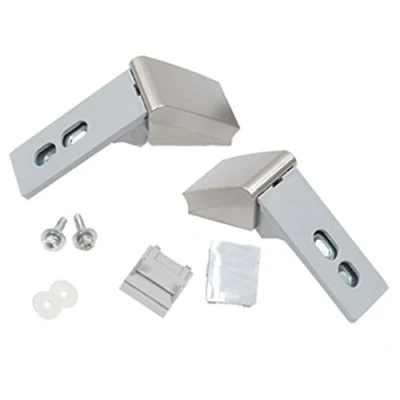 Image of Genuine LIEBHERR Fridge Freezer Door Handle Hinge Bar Repair Kit Hinges
