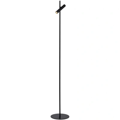 Image of Philon Modern Floor Reading Lamp Ø 23cm LED Dim. 1x4,5W 3000K Black