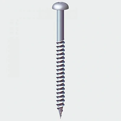 Image of TIMCO PZ2 Round BZP Twin Woodscrews 10 x 1 1/4 Zinc Plated Box of 200