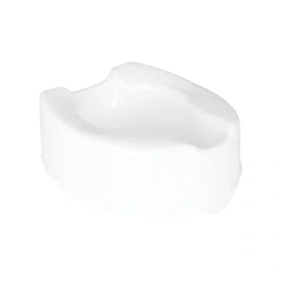 Image of Homecraft Savanah Raised Toilet Seat, 5 1/4&quot; High Elevated Seat Locks Onto Toilets, Portable Assistance Commode with Sturdy Brackets, Medical Aid for Elderly, Disabled, Limited Mobility