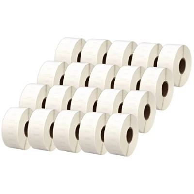 Image of 20 Compatible Rolls 11355 S0722550 19mm x 51mm Address Labels for LabelWriter 4XL 450 400 330 320 310 Twin Turbo Duo Seiko SLP 430 420 240 220 200 120 100 Pro Plus (500 per Roll)