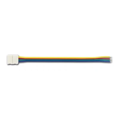 Image of Integral ILSTAA117 Block Connector to Wire for IP20 12mm RGB LED Tape, 30 LED/m, Pack of 5
