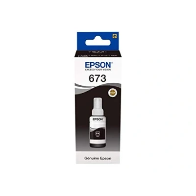 Image of Epson EcoTank T6731 Black Ink Bottle 70 ml