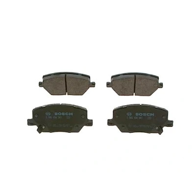Image of 68273005AA, 77367214, 77368778, K68379582AB Brake pad set BOSCH 0 986 494 941 Low Metallic with integrated wear sensor JEEP: Renegade Off Road