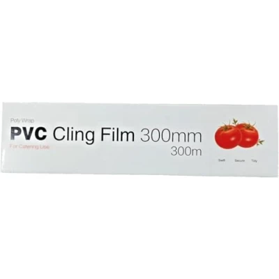 Image of Cling Film Cutter Box PVC Packaging Food Grade Catering Quality 30cm x 300m Pack of 1