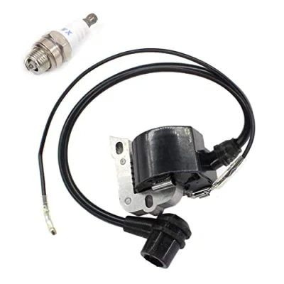 Image of HURI Ignition Coil Spark Plug For Husqvarna Partner K650 K700 K850 K950 K1200 K1250 Chainsaw Cutt Off Saw