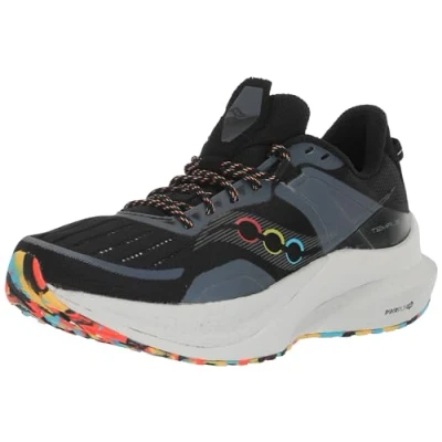 Image of Saucony Women&#039;s Tempus Running Shoe, Night Vizion, 10
