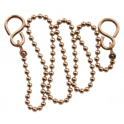 Image of Oracstar PPS288 Gold Finish Chain Eye for Baths