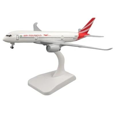 Image of AirModels Air Mauritius Airbus A350 Diecast Aircraft Model 1/350 Scale Plane Toy Collectable Gift