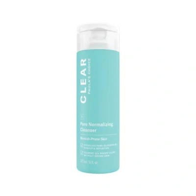 Image of Paula&#039;s Choice CLEAR Pore Normalizing Cleanser Cleansing Gel &amp; Makeup Remover Removes Clogging Impurities Blackheads with Salicylic Acid All Skin Types 177 ml