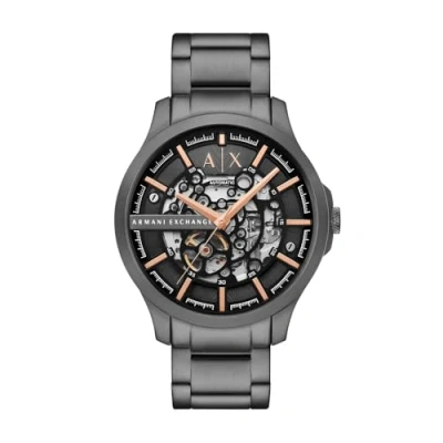 Image of Armani Exchange Men&#039;s Analog Automatic Watch with Stainless Steel Strap AX2458
