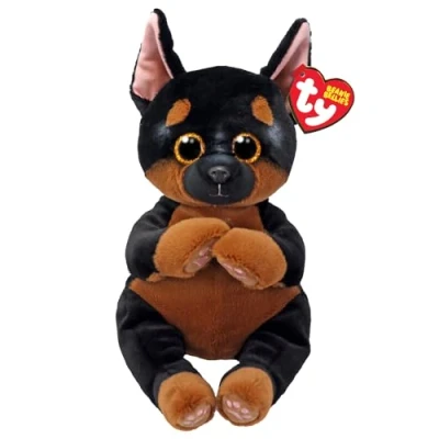 Image of TY Fritz Dog Beanie Bellies Medium Squishy Baby Soft Plush Toys Collectible Cuddly Stuffed Teddy