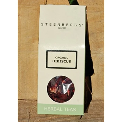 Image of Steenbergs Organic Hibiscus Loose Leaf Tea 30g