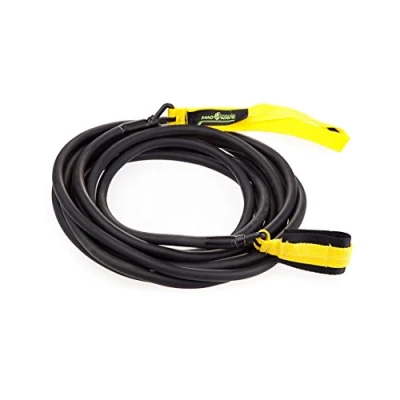 Image of Mad Wave Long Safety Cord Black/Yellow 2.2 6.3kg