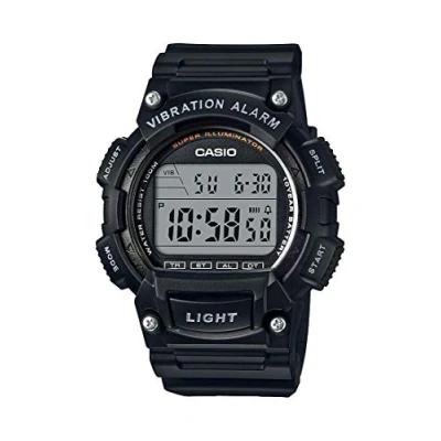 Image of Casio Men Digital Quartz Watch with Resin Strap W 736H 1AVCF