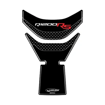 Image of labelbike 3D Gel Sticker Motorcycle Tank Protection Compatible with BMW R1200RS Carbon