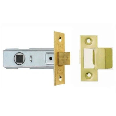 Image of 64mm Tubular Mortice Latch Polished Brass