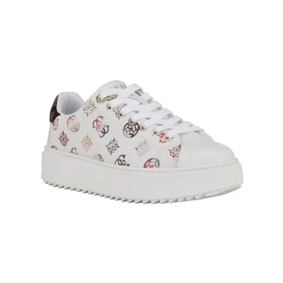 Image of GUESS Women&#039;s Denesa Sneaker, Floral Multi 140, 8 UK