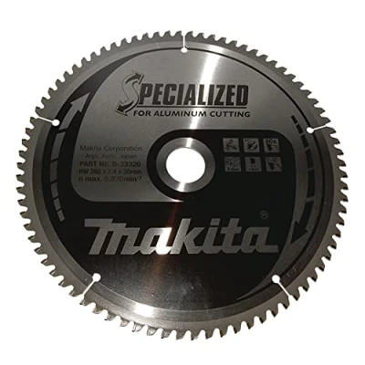 Image of Makita B 33320 Specialized Aluminium Cutting Saw Blade 260x30x80T