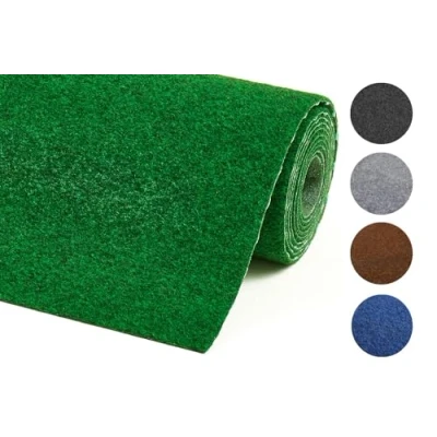 Image of misento Artificial Grass Outdoor with Nubs, Weatherproof and Easy to Clean, Suitable as a Balcony Rug or Lawn Outdoor, Install, 133 x 300 cm, Green