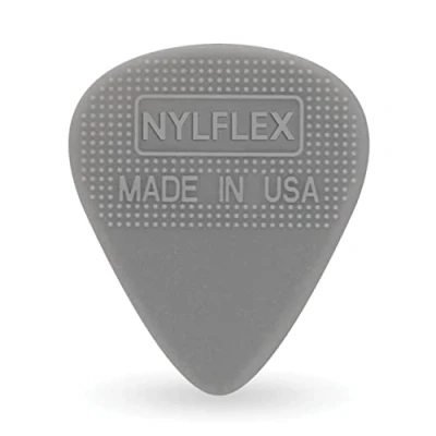 Image of Planet Waves 1NFX4 10 Medium Nylflex Guitar Picks (Pack of 10),Grey