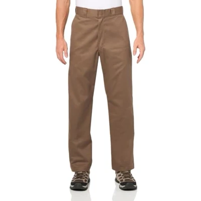 Image of Dickies Men&#039;s Original 874 Work Pants Business Casual, Mushroom, 32W x 32L