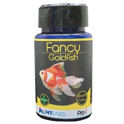 Image of NT Labs Pro f Fancy Goldfish, Goldfish Food, Aquarium Fish Slow Sinking Pellet, Nutritious Feed, SIZE 50 gm