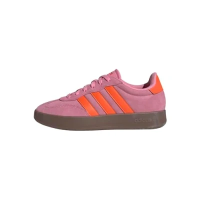 Image of adidas Women&#039;s BARREDA Shoes, Bliss Pink/Impact Orange/GUM5, 3.5 UK