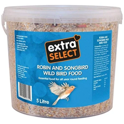 Image of Extra Select Robin and Songbird Feed Mix Tub, 5 Litre
