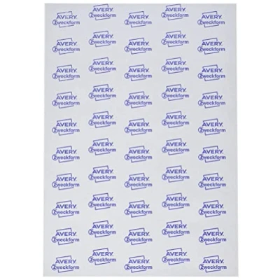 Image of Avery Purpose Form L7103 25 Product Labels, Oval, 42.3 x 63.5 mm, Sheet, 450 pcs, Natural Brown